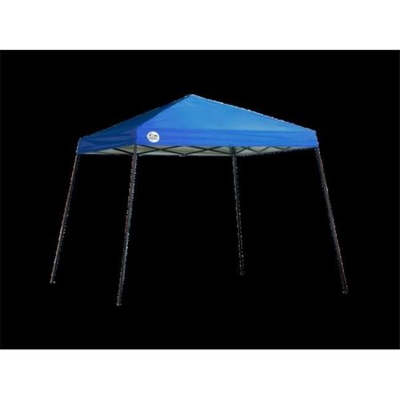 QUIK SHADE Quik Shade 167501DS ST64 10 x 10 ft. Slant Leg Canopy Tent; Blue Cover - Black Frame 167501DS